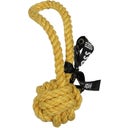 Ball mit Schlaufe gelb, 28cm