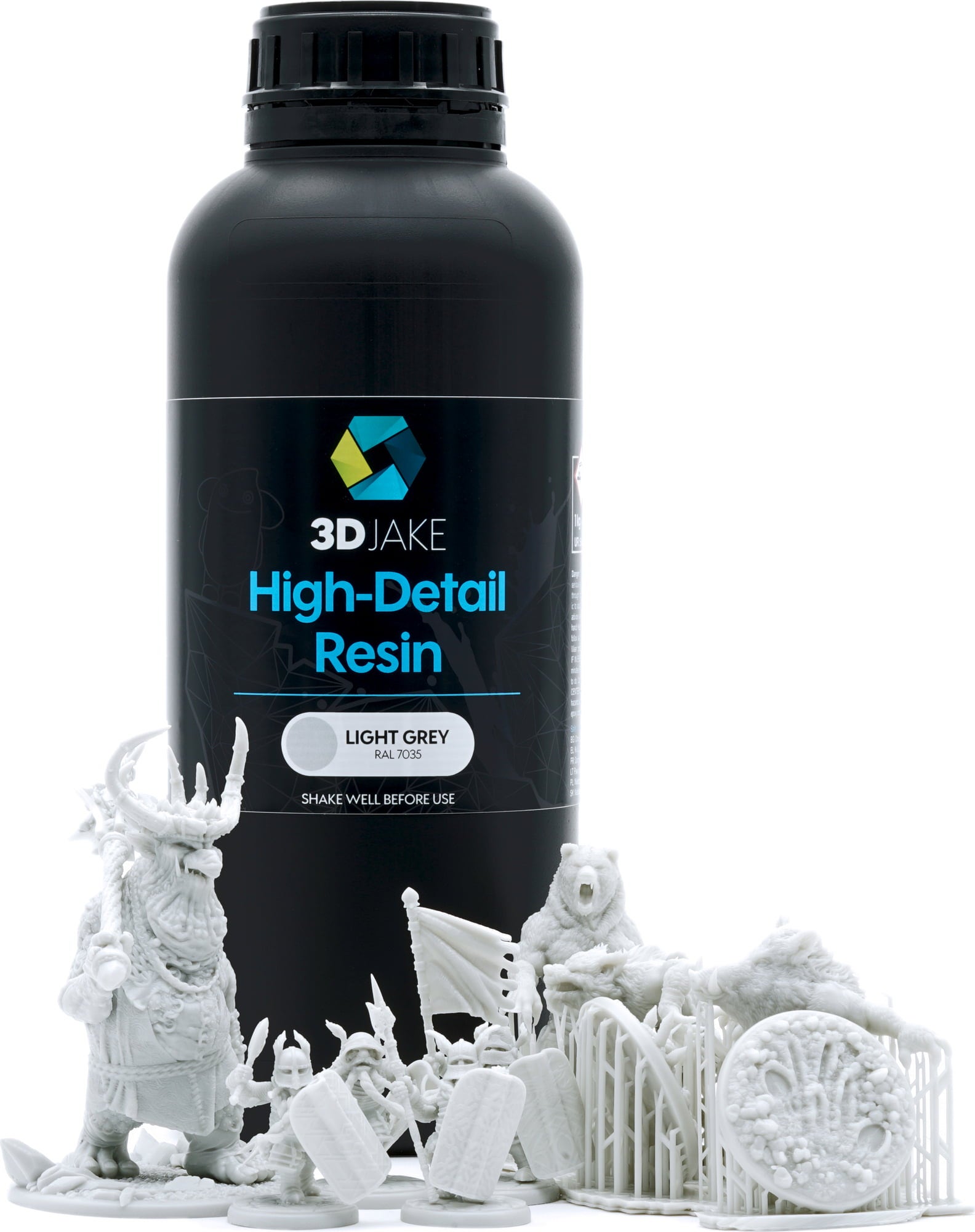 3DJAKE 8K High-Detail Resin Lichtgrau