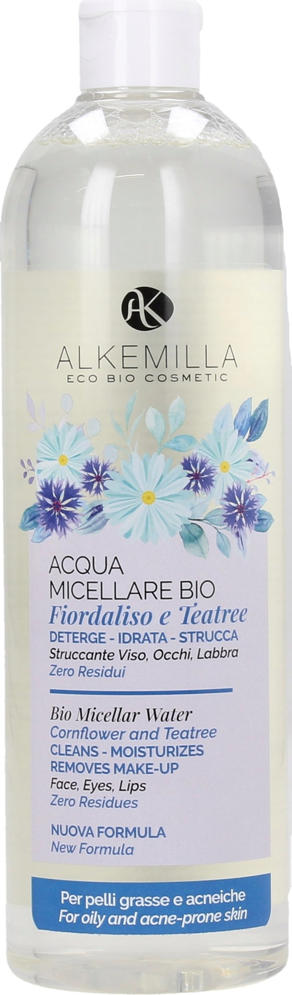 Alkemilla Kornblumen & Teebaum Mizellenwasser