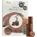 Own Grown Kokos Quelltabletten - 36 Stk