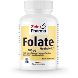 ZeinPharma® Folat (Quatrefolic®) 400μg - 120 Kapseln