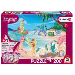 Puzzle - Schleich, Bayala, Dracheninsel, 200 Teile