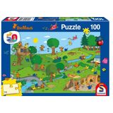 Puzzle - Die Maus - Im Spielpark, 100 Teile