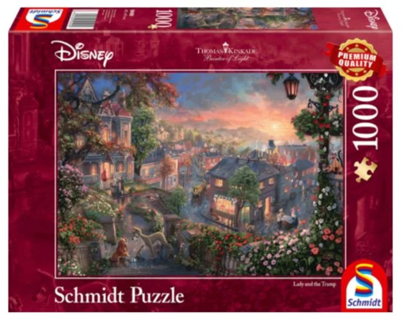 Puzzle - Susi und Strolch - Thomas Kinkade, 1000 Teile