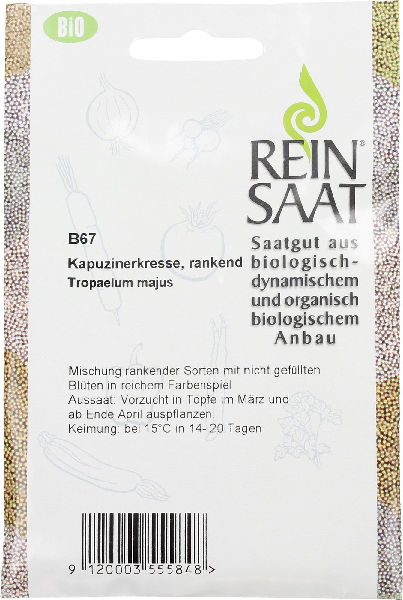 ReinSaat Kapuzinerkresse - rankend - 1 Pkg