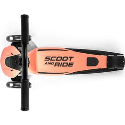 Scoot and Ride Highwaykick 5 LED - peach