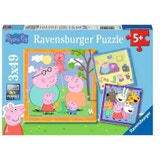Puzzle - Peppas Familie und Freunde - 3x49 Teile