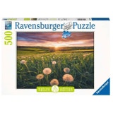 Puzzle - Pusteblumen im Sonnenuntergang, 500 Teile