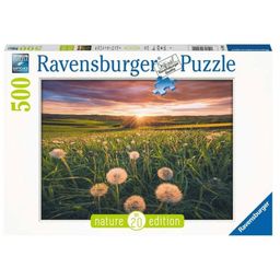 Puzzle - Pusteblumen im Sonnenuntergang, 500 Teile