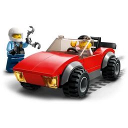 City - 60392 Verfolgungsjagd mit Polizeimotorrad & Spielzeug-Auto
