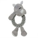 Zoo friends Regen Nashorn 32x19x10cm grau - 1 Stk