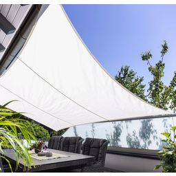 Windhager Sonnensegel SunSail CANNES Rechteck 2x3m - weiß