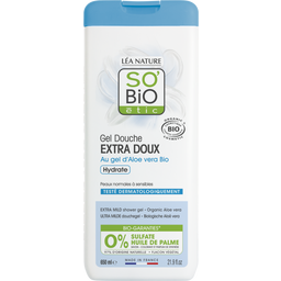 SO'Bio étic Extra Mildes Duschgel Aloe Vera - 650 ml