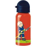 Edelstahl-Trinkflasche Feuerwehrmann Frido Firefighter