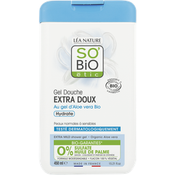 SO'Bio étic Extra Mildes Duschgel Aloe Vera - 450 ml