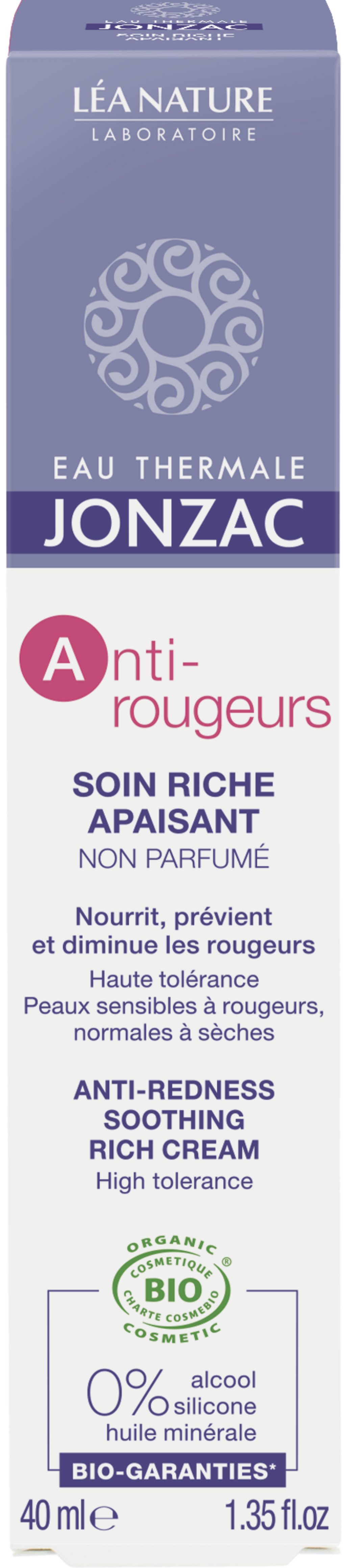 Eau Thermale Anti-rougeurs Soothing Rich Cream - 40 ml