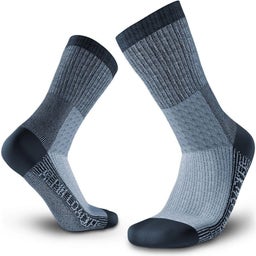 Alpin Loacker Merino Wandersocken blau
