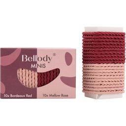 Bellody Mini Haargummis - rose & rot