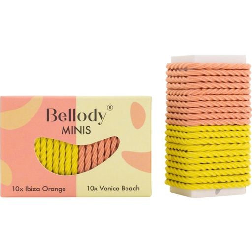 Bellody Mini Haargummis - orange & gelb