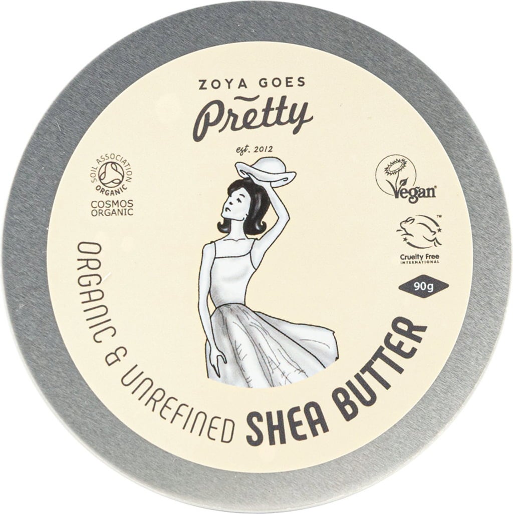 Organic Cold-pressed Pure Shea Butter, 90 g