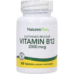 NaturesPlus® Vitamin B12 2000 mcg S/R - 60 Tabletten