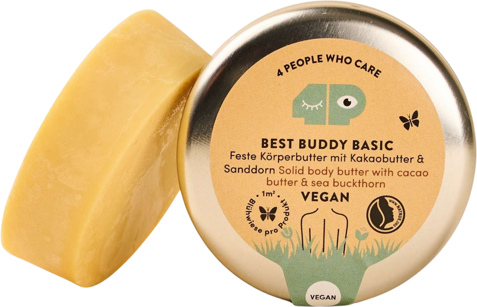Feste Körperbutter Veganer 
