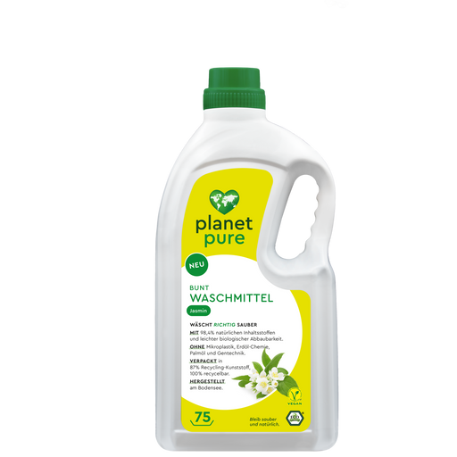 Planet Pure Buntwaschmittel Jasmin - 75 W