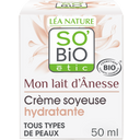 SO'Bio étic Eselsmilch Seidige Feuchtigkeitscreme - 50 ml