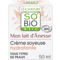 SO'Bio étic Eselsmilch Seidige Feuchtigkeitscreme - 50 ml