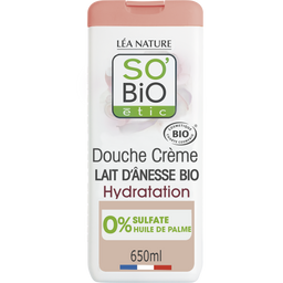 SO'Bio étic Cremedusche mit Eselsmilch - 650 ml