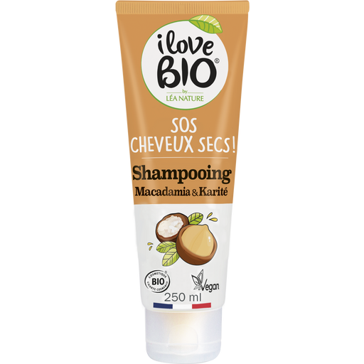 I LOVE BIO by LÉA NATURE Shampoo Macadamiaöl & Sheabutter - 250 ml