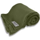 Lovely Linen Baumwolldecke 150  x  220 - Jeep Green