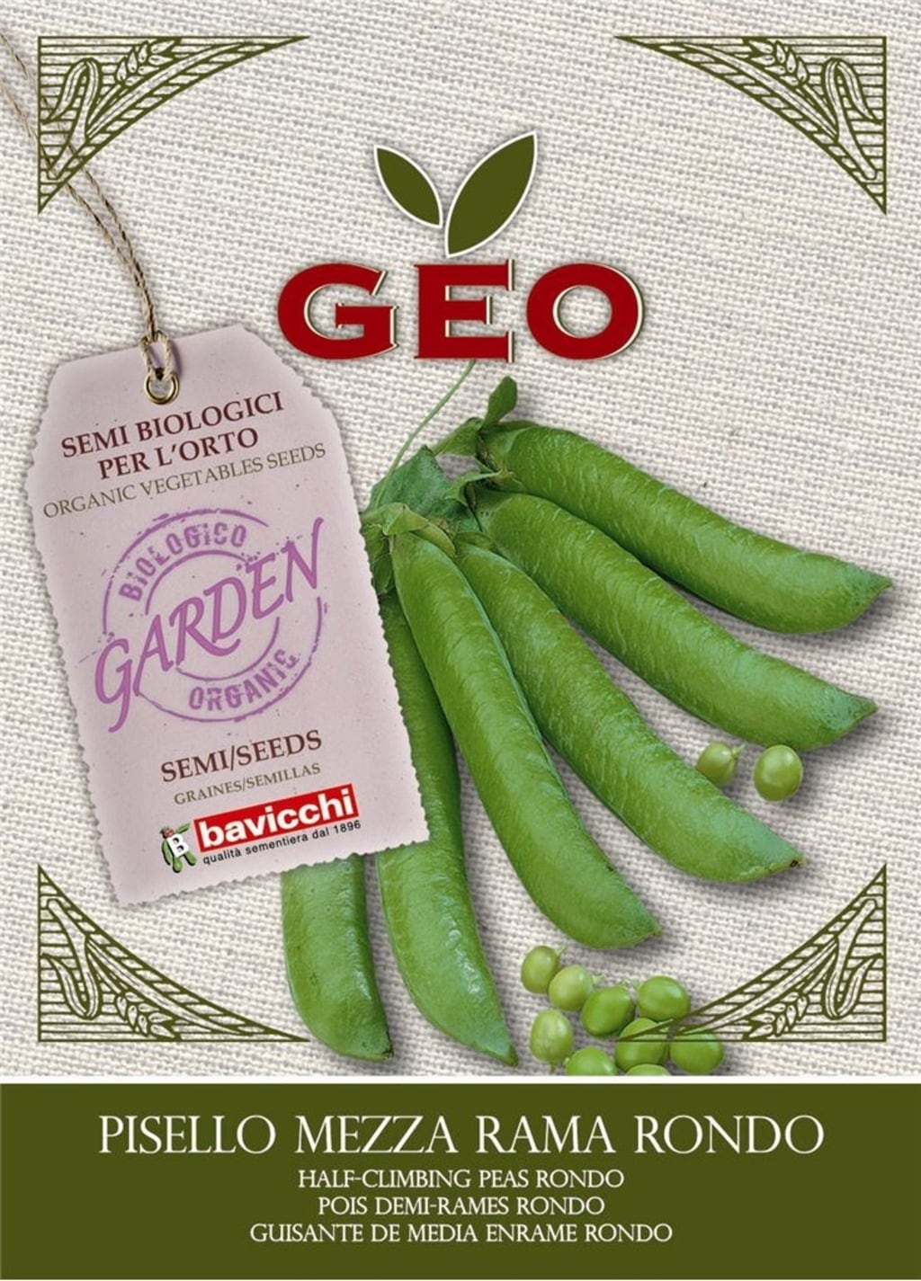 Bavicchi Bio Erbsen "Rondo"