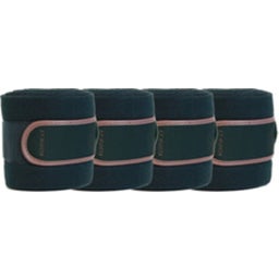 Kentucky Horsewear Polar Fleece Bandagen New Look - Tannengrün