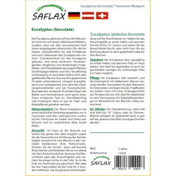 Saflax Eucalyptus (bicostata) - 1 Pkg