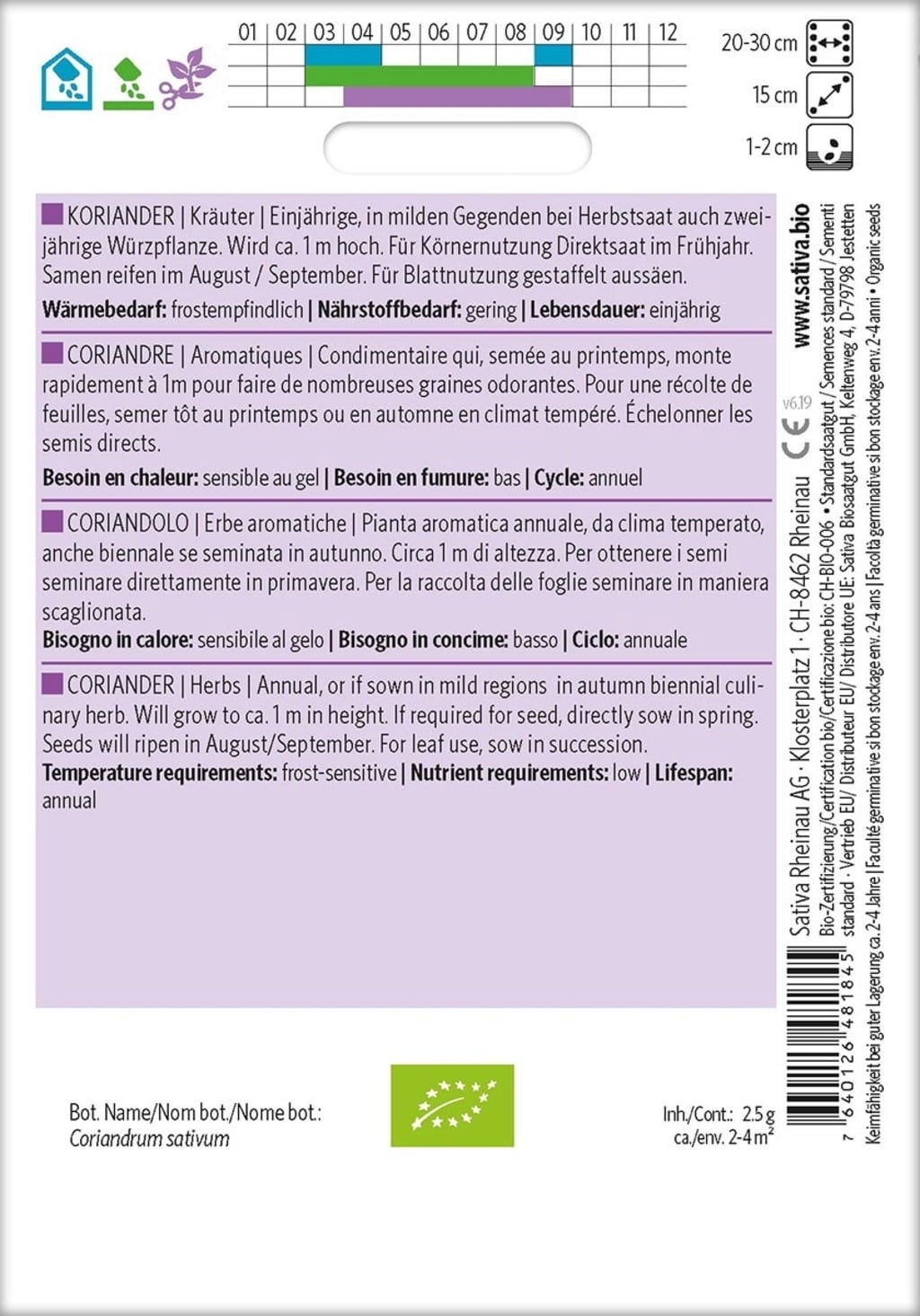 Sativa Bio Kräuter 