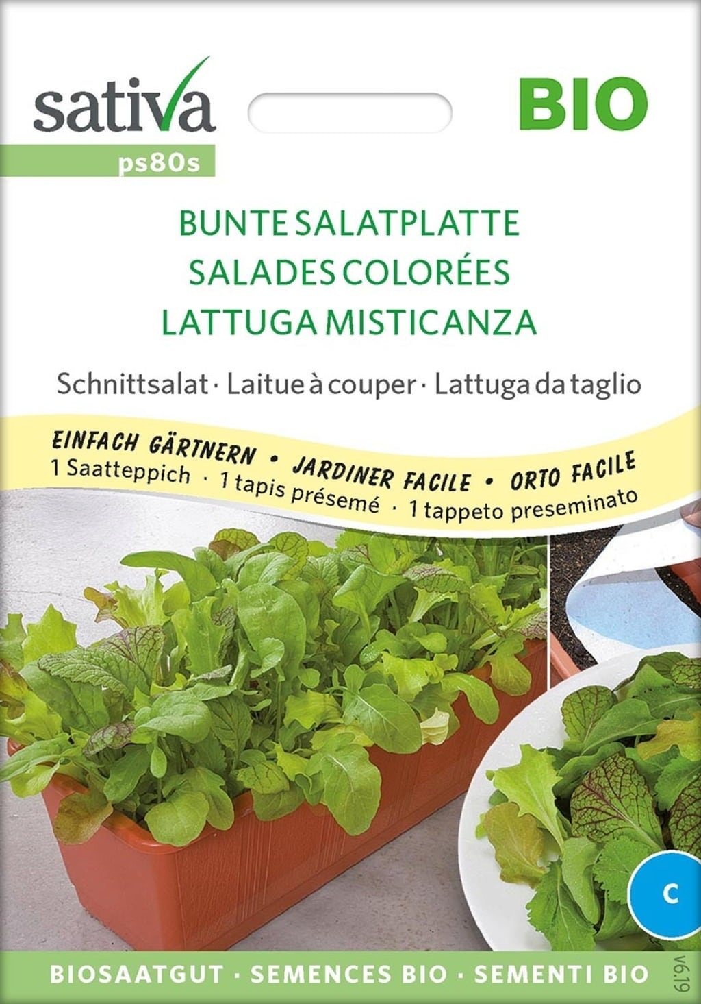 Bio Schnittsalat 