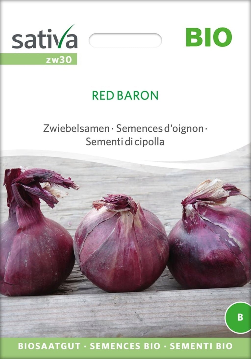 Sativa Bio Zwiebelsamen 