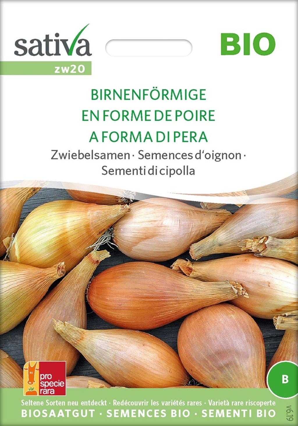 Sativa Bio Zwiebelsamen 