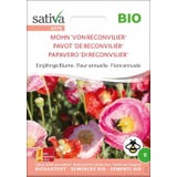 Bio Einj&auml;hrige Blume "Mohn 'Von Reconvilier'"