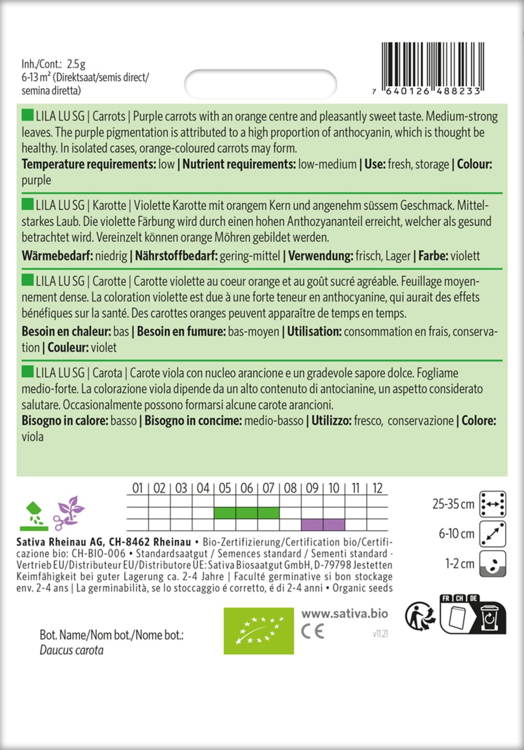 Sativa Bio Karotte 