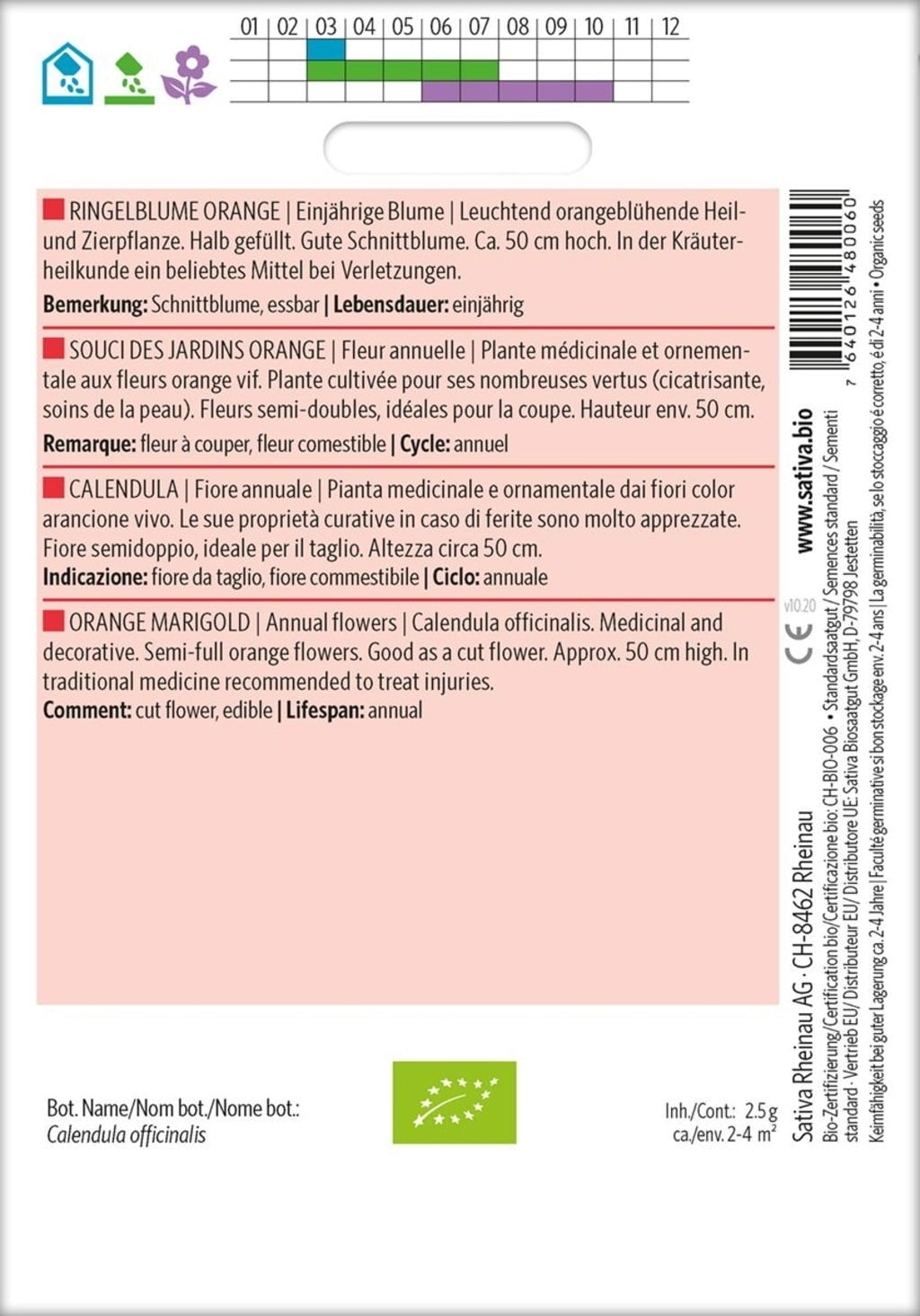 Bio Einjährige Blume 