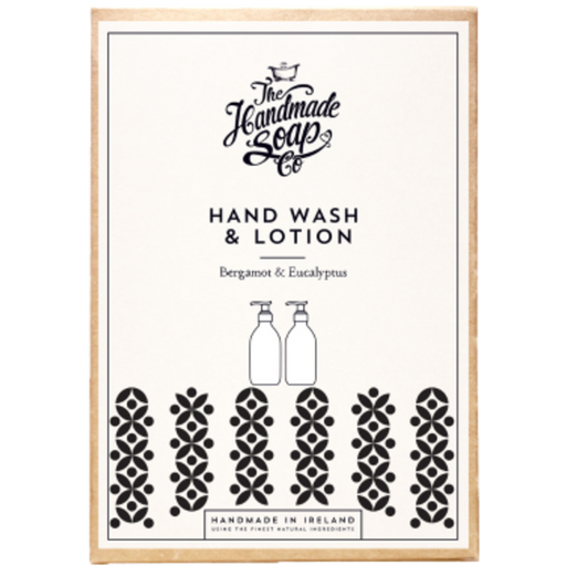 The Handmade Soap Company Gift Set Hand Wash & Lotion - Bergamot & Eucalyptus