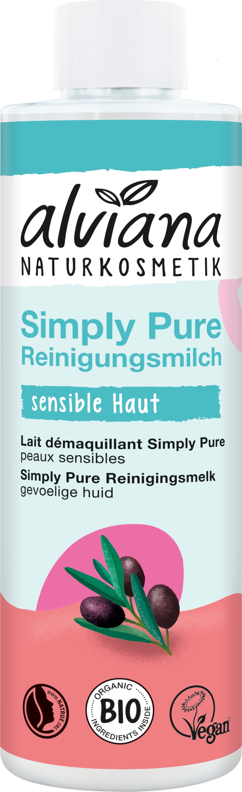 alviana Naturkosmetik Simply Pure Reinigungsmilch