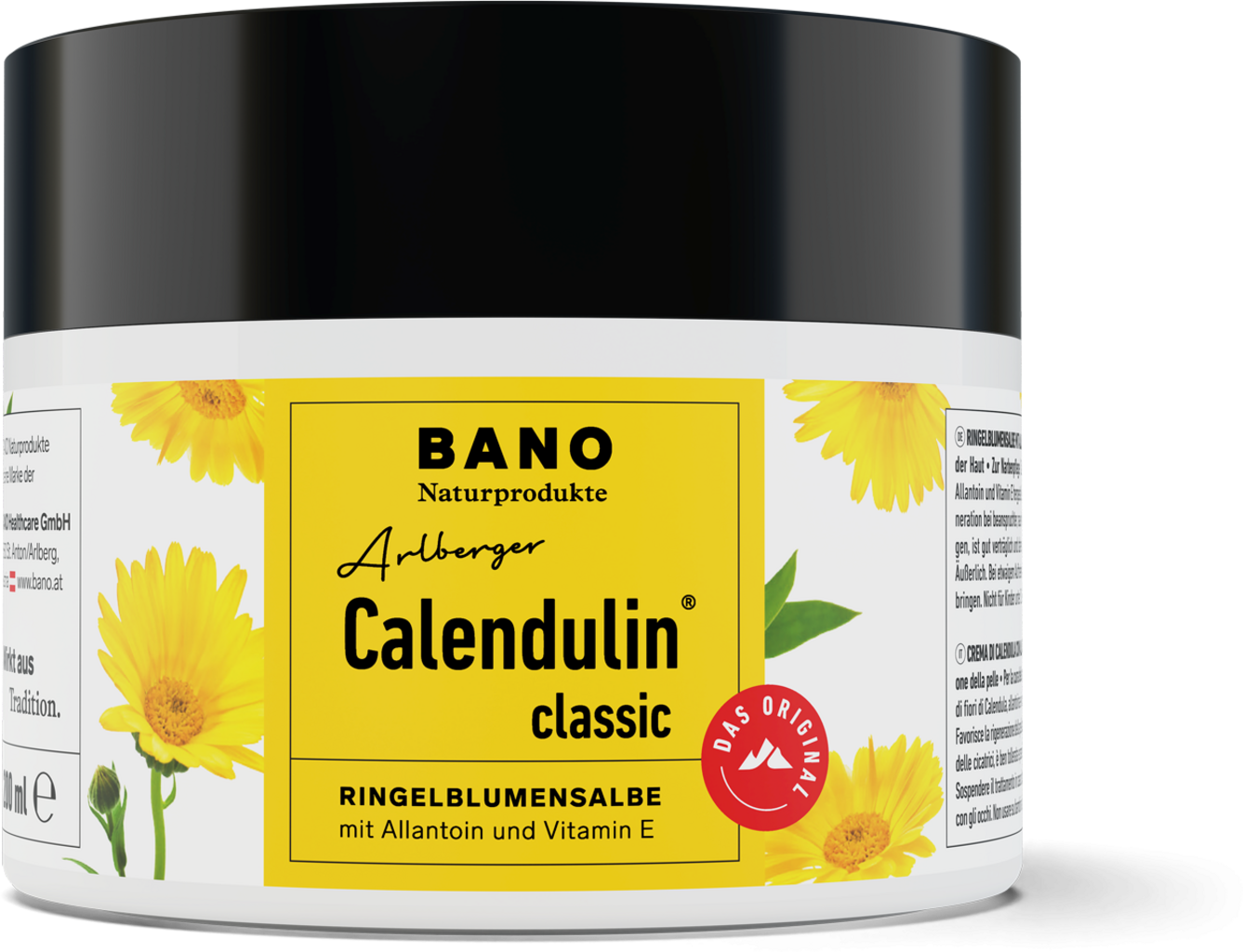 BANO Calendulin Ringelblumensalbe - 200 ml