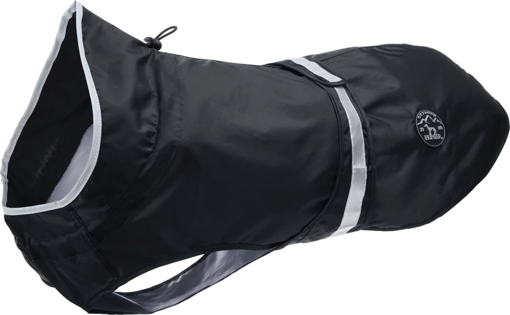 Hundemantel Uppsala Rain Polyester schwarz