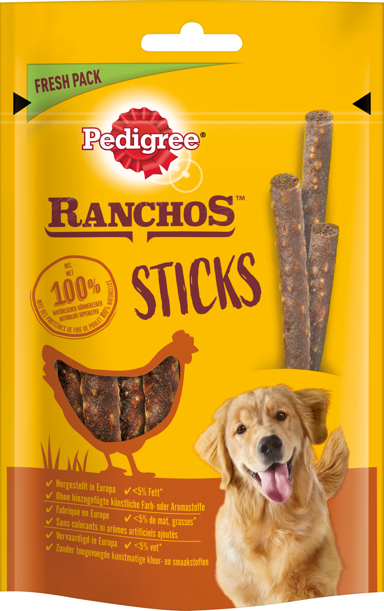 Pedigree Ranchos Sticks - 60 g