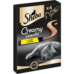Sheba Creamy Snacks mit Huhn 4x12g - 48 g