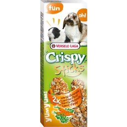 Crispy Sticks für Kaninchen + Meerschweinchen - Karo.+ Peters.