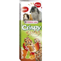 Crispy Sticks für Kaninchen + Meerschweinchen - 2er Obst